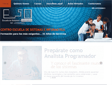 Tablet Screenshot of escueladesistemas.com